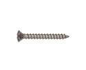 Stainless Oval-Head Phillips Sheet Metal Screw, 15-Pack, #8 x 1-1/2"