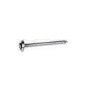 8 x 5/8-Inch Oval Phillips Trim Screw With Washer, 20-Pack