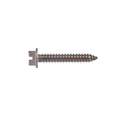 6 x 1/2-Inch Stainless Hex Washer Head Slotted Metal Screw, 25-Pack