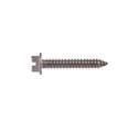 Stainless Hex Washer-Head Slotted Sheet Metal Screw, 15-Pack, #10 x 1-1/4"