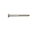Stainless Steel Hex Lag Screws, 3-Pack, 3/8 x 3 in