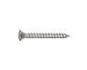 #8 x 2-Inch Stainless Steel Oval Phillips Metal Screw