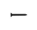 Phillips Flat Black Chromate Sheet Metal Screws , 10-Pack, #10 x 1-1/2"