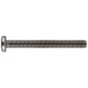 Spanner Security Pan Stainless Machine Screw, 15-Pack, #6-32 x 1/2"