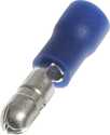 Blue Male Bullet 0.157 Wire Terminal