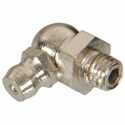 M8-1.25 x 90-Degree Metric Grease Fitting, Straight Construction