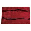 24 X 36-Inch Red Barbwire Print Throw Rug