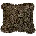 18-Inch Leopard Print Throw Pillow