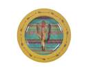 4-Piece Melamine Cactus Southwestern Dinner Plate Set