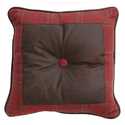 Cascade Lodge Tufted Plaid Accent Pillow
