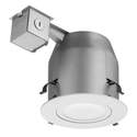 5-Inch White Gimbal Recessed Kit LED Adjustable Recessed Trim