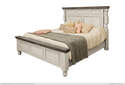 Stone White Queen Panel Bed Set