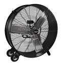 30-Inch Black High Velocity Utility Drum Fan