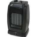 Black Ceramic Electric Portable Fan-Forced Heater