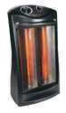 Radiant Electric Tower Fan Assisted Heater, Black