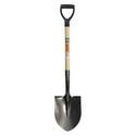 30-Inch Round Point Shovel With Wood Handle