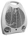 White Radiant Electric Wire Element Fan-Forced Heater
