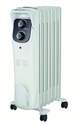 White Oil-Filled Electric Radiator Heater With 6-Foot Cord