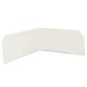 5 in White Aluminum Gusher Guard For Roof Drainage Systems Pack Of 3