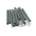 7 In White Galvanized Spike And 5 In White Galvanized Ferrule For K Style Roof Drainage System 10 Pack