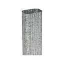 2 in x 3 in x 10 ft Galvanized Steel Downspout
