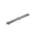 Unpainted Galvanized Steel Downspout Band For K Style Galvanized Gutter