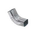 2x3 in Unpainted Front A Elbow For K Style Galvanized Gutter