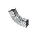 2x3 in Unpainted Side B Elbow For K Style Galvanized Gutter