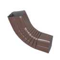2x3 in Brown Side B Elbow For K Style Aluminum Gutter