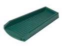 Green Plastic Splash Block For Roof Drainage Systems