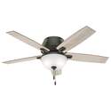 52-Inch Donegan Low Profile 5-Blade Ceiling Fan With LED Light