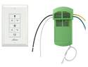 Universal 3-Speed Fan And Light Wall Control With Receiver