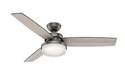52-Inch 3-Blade Brushed Slate Sentinel Ceiling Fan With Light
