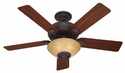52-Inch 5-Blade New Bronze Westover Ceiling Fan With Light