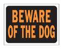 Sign Beware Of The Dog 9x12