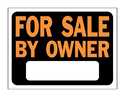 Sign For Sale By Owner 9x12