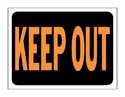 Sign Keep Out 9x12