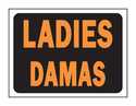 English/Spanish Sign Ladies