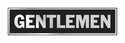 Sign Gentlemen 2x8