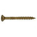 SaberDrive® #9 X 2.5-Inch Tan Color Bugle Head Star Drive Serrated Thread Deck Screw 5-Lb Box