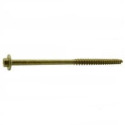 Midwest Fastener 3/8 X 6-Inch Tan Color Hex Drive Ledger Board Screws Pack Of 25