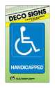 Sign Handicapped 5x7