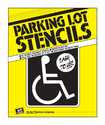 Stencil Handicap Parking Lot