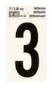 Number Reflective 2 in 3