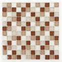 Sand Glass Collection E296 12x12 in Mosaic Tile Sheet