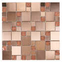Urban Metal Collection H471 12x12 in Mosaic Tile Sheet