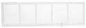 30-1/4-Inch X 9-1/4-Inch, White, Steel, Sidewall Grille, With 30-Inch X 8-Inch Duct Opening
