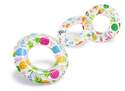 20-Inch Lively Print Swim Ring, Assorted Styles
