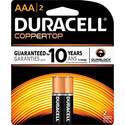 2-Pack Duracell AAA Batteries