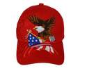 Red Eagle Flag Shadow Ball Cap